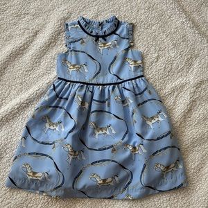 Janie and Jack blue spring dress